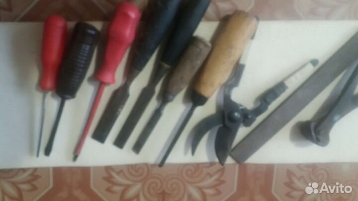 Стамески ссср.сгоны(3шт).муфты(2шт.d15).коробки