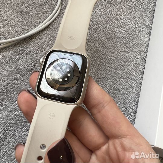 Часы Apple Watch Series 7 41mm Starlight