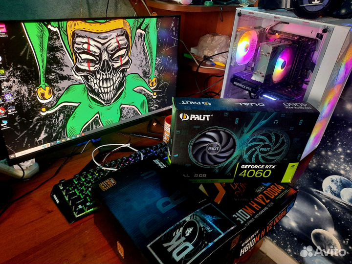 Игровой компьютер rtx 4060 intеl corе i5 12400f