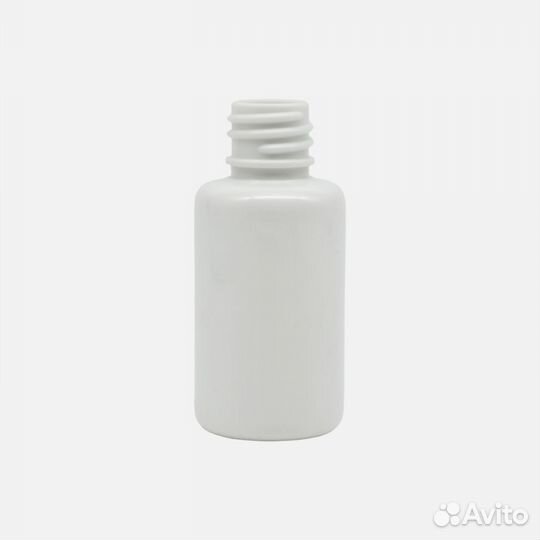 Флакон пэт 30 мл 18/410. Цилиндр. Белый.Р