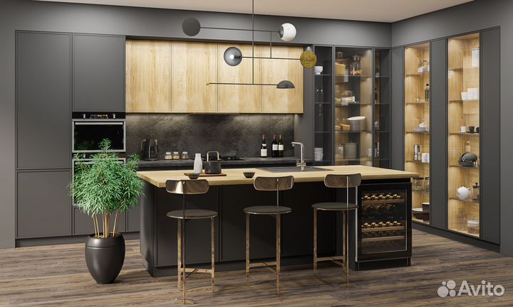 Кухни на заказ бесплатный замер