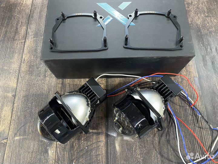 Bi-Led линзы на Skoda Octavia III A7 2013-2020 AFS