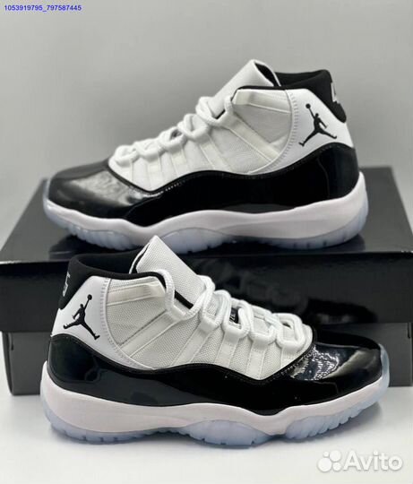 Кроссовки nike air jordan 11 retro white