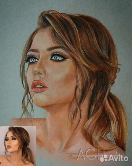 Картины на заказ, портрет, картина для интерьера