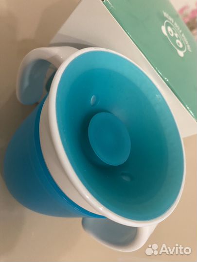 Поильник непроливайка детский с ручками