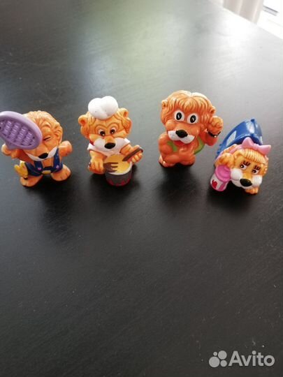 Игрушки из киндера 90х