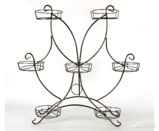 Подставка для цветов металлическая