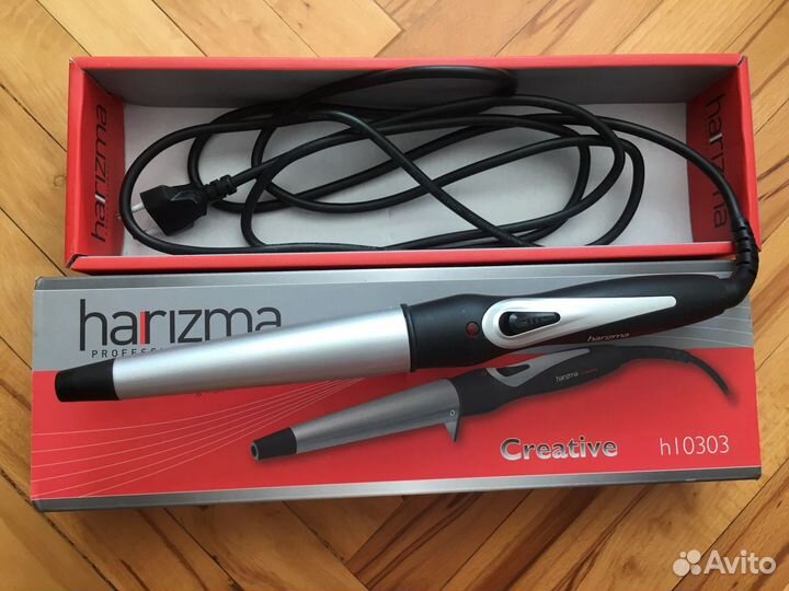 Профессиональная конусная плойка harizma