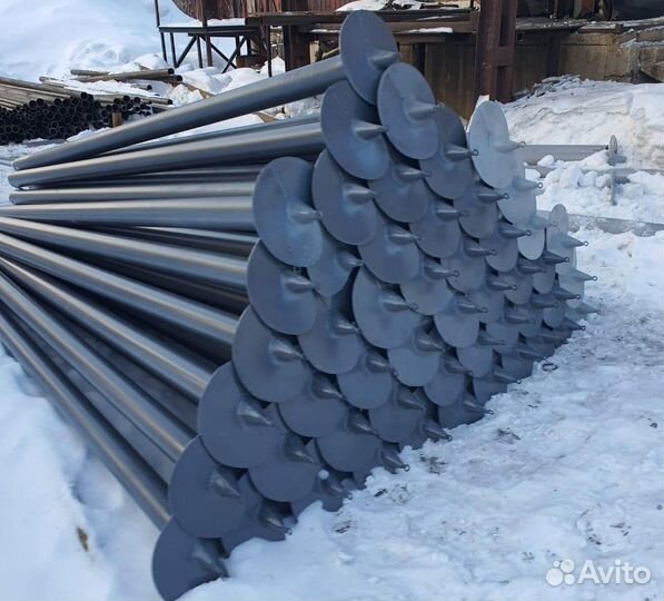 Винтовые сваи напрямую от завода