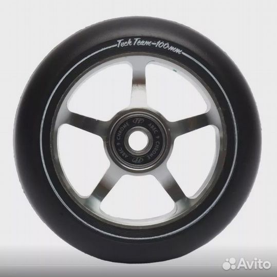 Колесо для самоката X-Tream 100*24мм 5 star grey