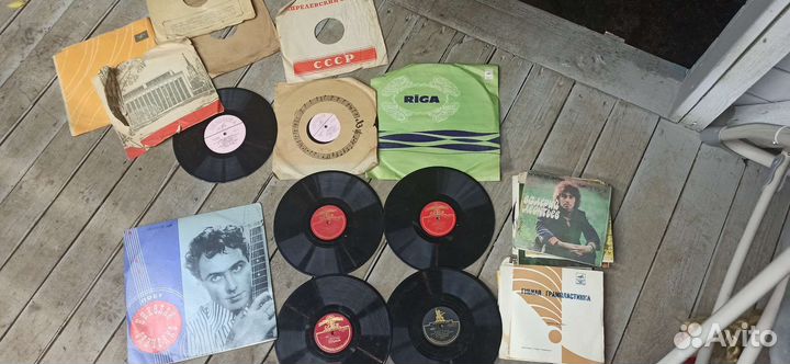 Виниловые пластинки СССР