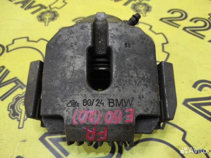 Суппорт передний правый Bmw 525I E60 M54 06.2004