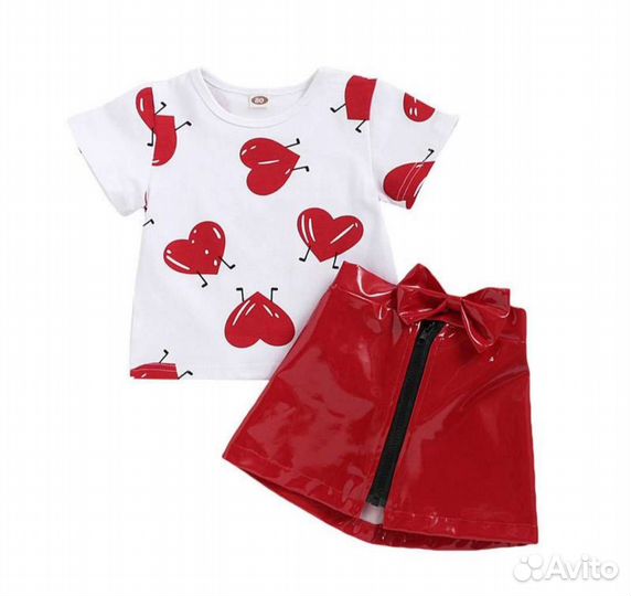 Костюм валентинка