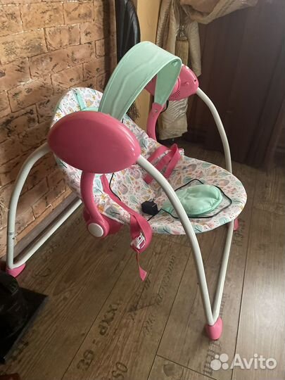 Детские электрические качели