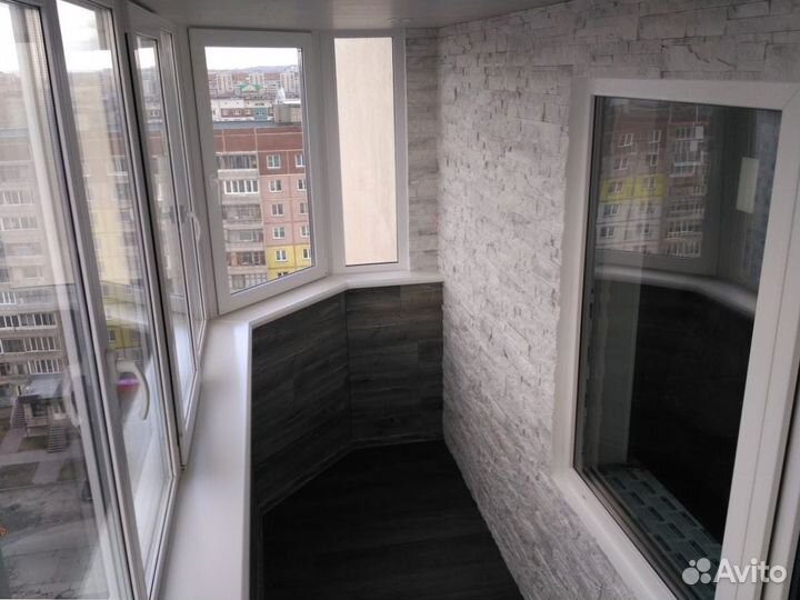 Остекление и отделка балконов