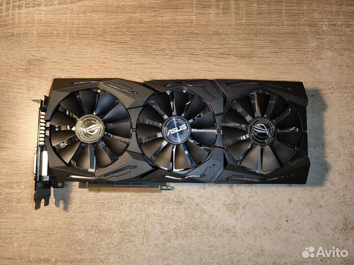 Видеокарта asus GTX 1060 ROG strix 6Gb