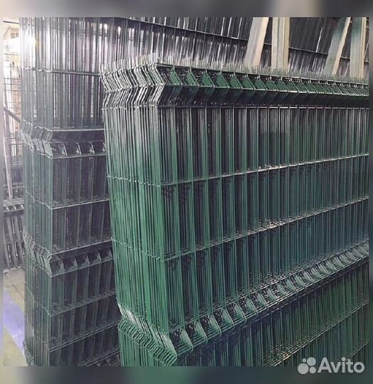 Сетка для забора 3d