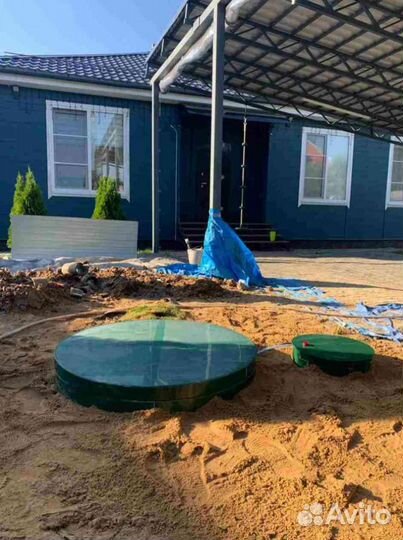 Септик под ключ, установка, гарантия до 25 лет