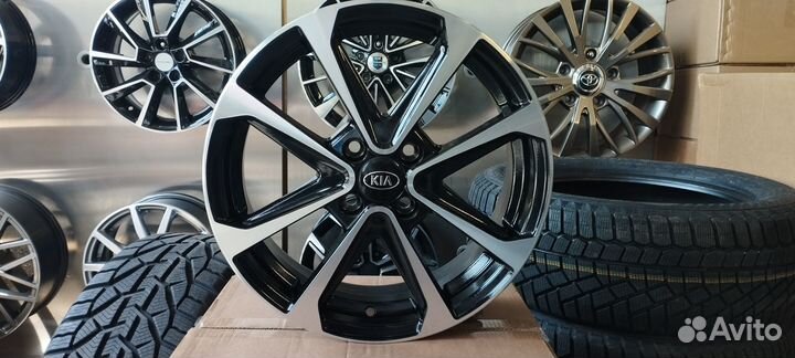 Новые литые диски r16 Kia RIO X Хендай Солярис