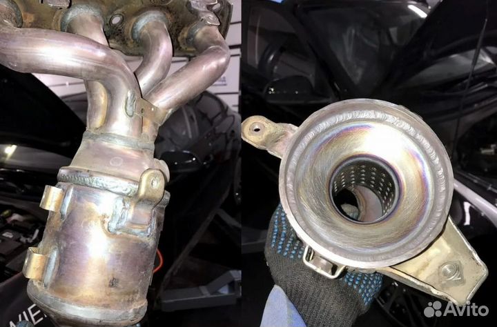 Удаление катализатора и прошивка Евро-2