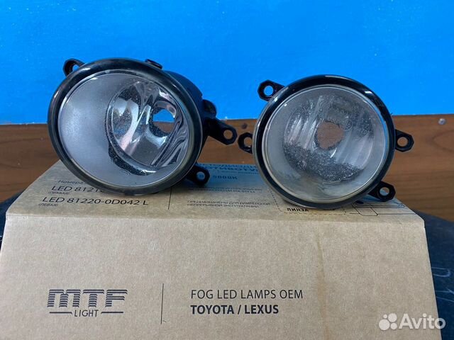 Противотуманные фары на toyota camry 40
