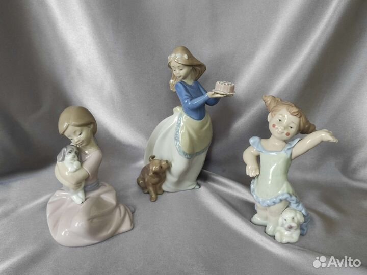 Фарфоровые статуэтки NAO Llardo Испания