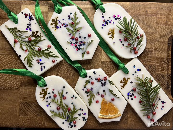 Аромасаше из натурального воска