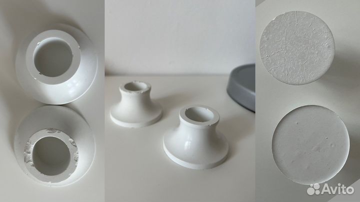 Гипсовый декор. шкатулки, подставки, подсвечники