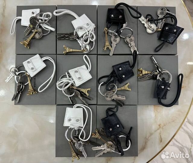 Balenciaga rodeo брелки