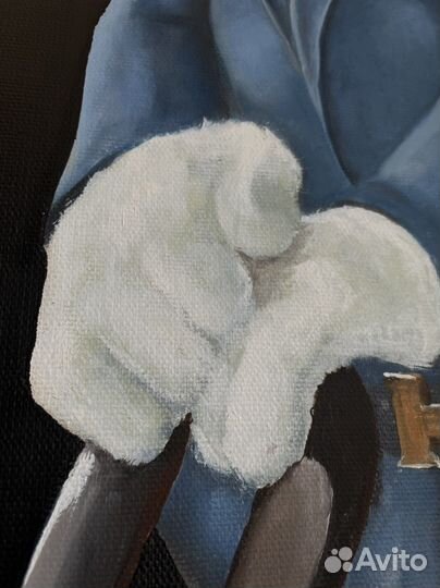 Картина маслом интерьерная Скрудж