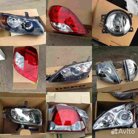 Фара П/Т левая для ford focus2/C-MAX (2004-2023)