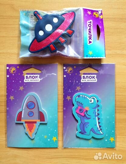 Точилка. Блок для записей. Канцелярия