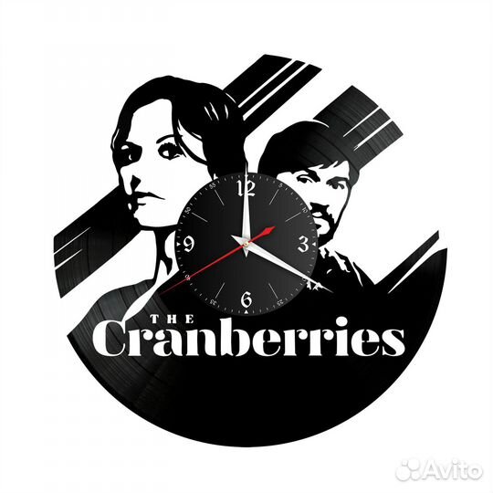 Группа The Cranberries №1 часы из винила
