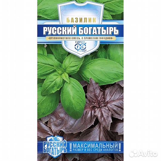 Базилик Русский богатырь