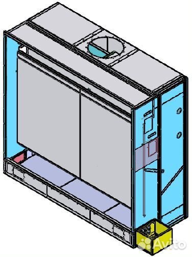 Окрасочная камера WoodTec с активным водяным полом