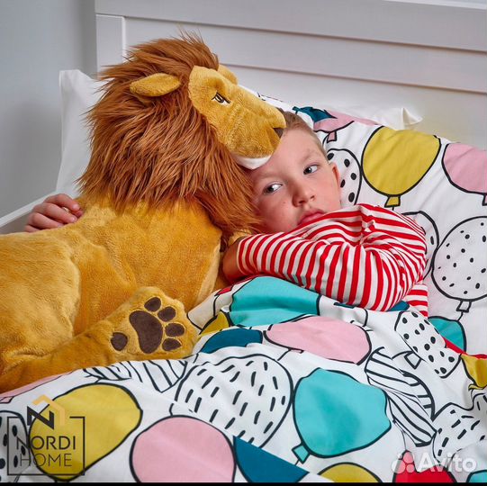 Лев мягкая игрушка икеа