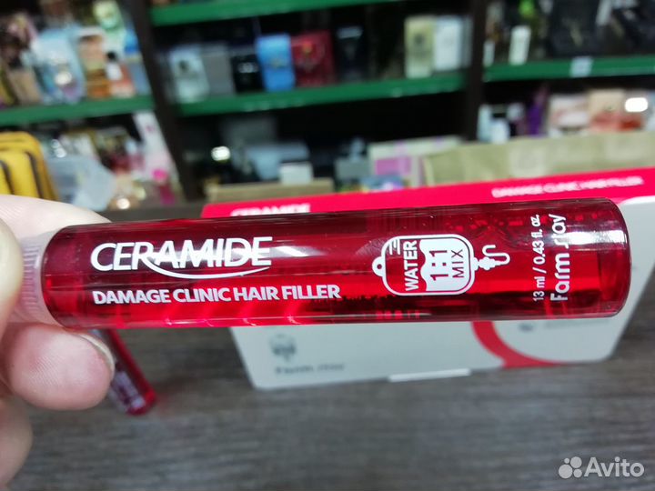 Филлер для волос FarmStay Ceramide Damage Clinic