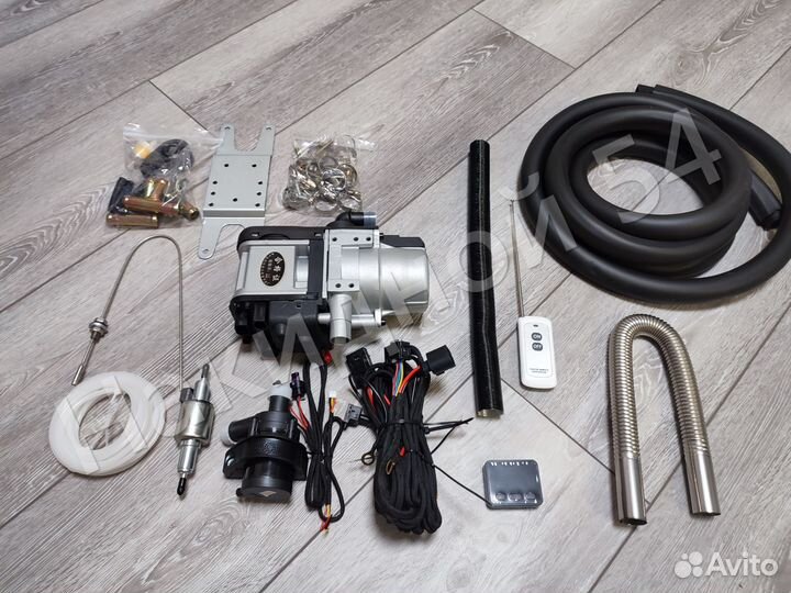 Предпусковой подогреватель двигателя 12V 5kW с ду