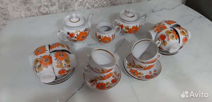 Чайный сервиз СССР новый