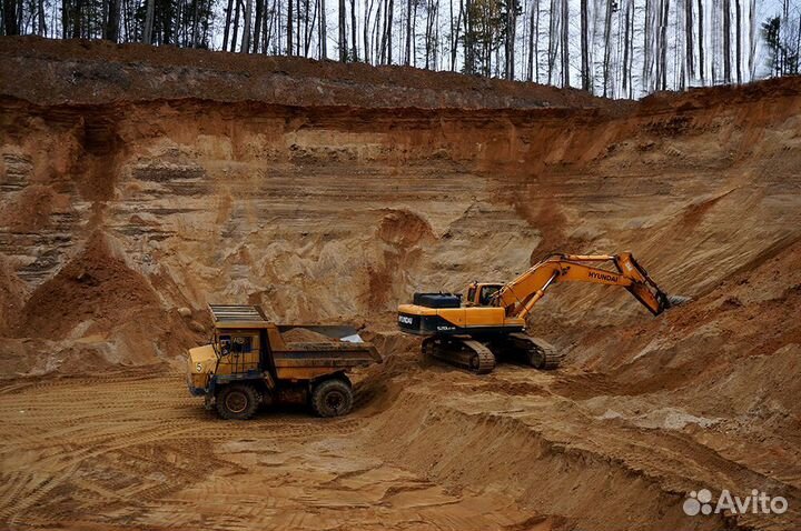 Песок строительный