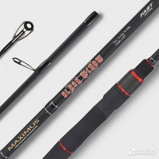 Спиннинг Maximus Black Widow 2.2 м 6-21 г