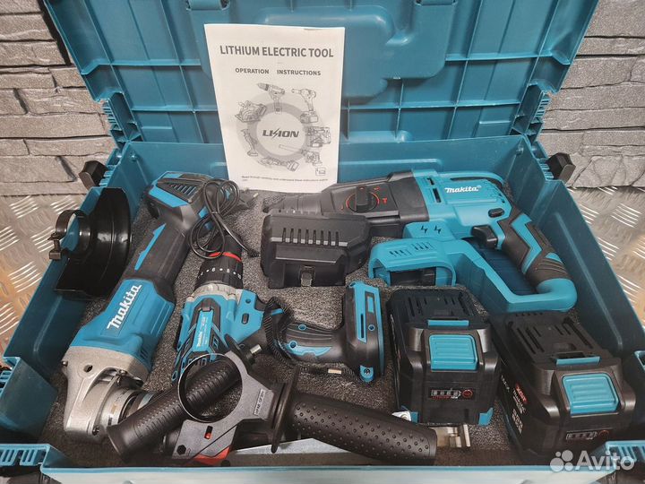 Шуруповерт болгарка перфоратор Makita 3в1