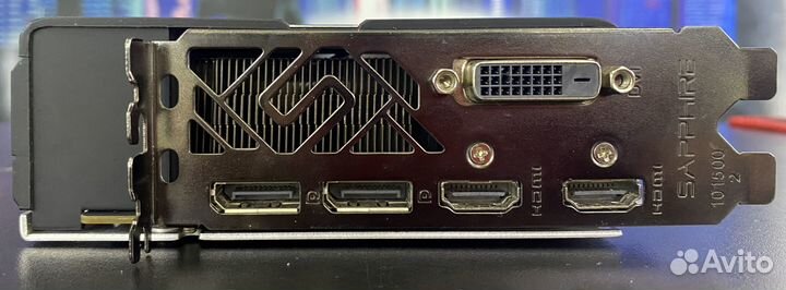 Видеокарта Sapphire Radeon nitro+ RX 580 8G