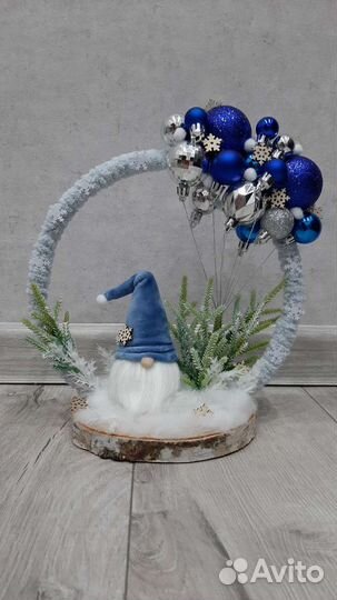 Новогодние, интерьерные композиции