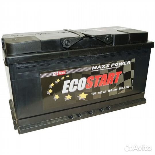 Аккумулятор Ecostart 6CT-100 NR 100ач обратный