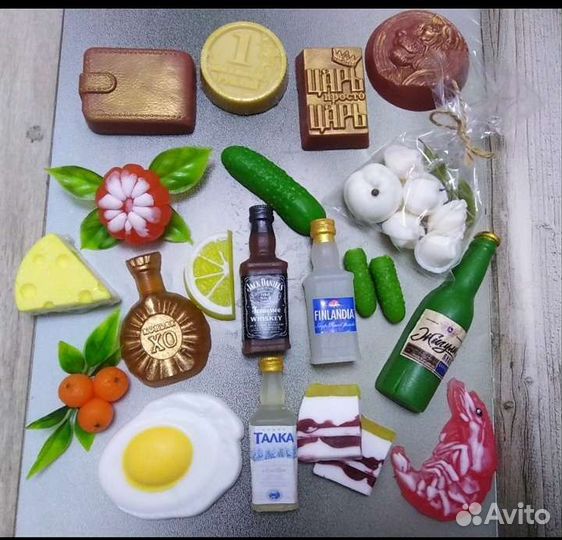 Мыло ручной работы, подарки на день рождения