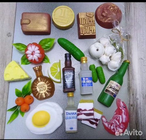 Мыло ручной работы, подарки на день рождения