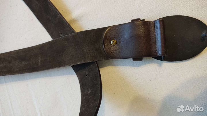 Кожаный ремень унисекс