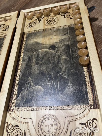 Нарды ручной работы новые