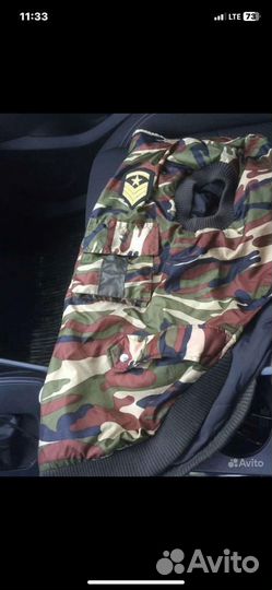 Куртка и комбинезон для собаки